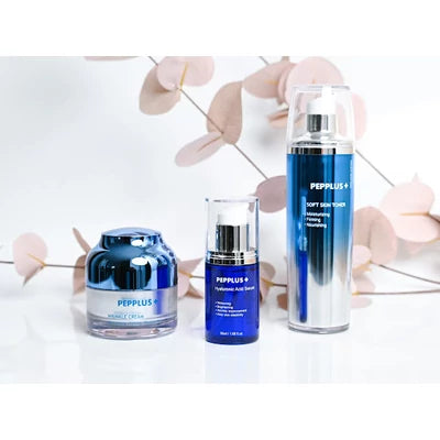 Set: PEPPLUS Toner + PEPPLUS Serum + PEPPLUS Wrinkle Cream
